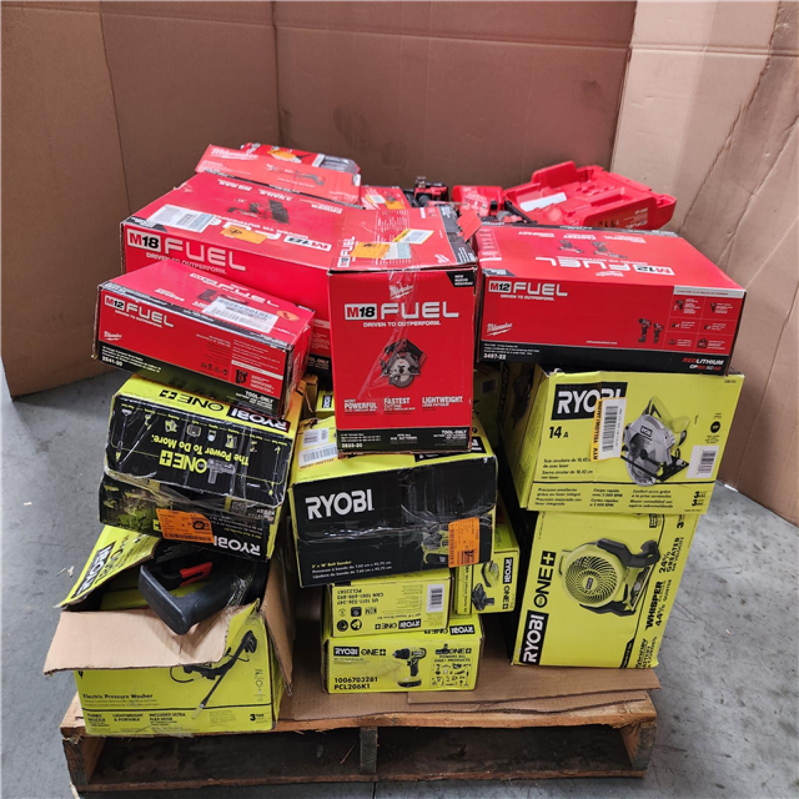 CALIFORNIA AS-IS TOOL PALLET