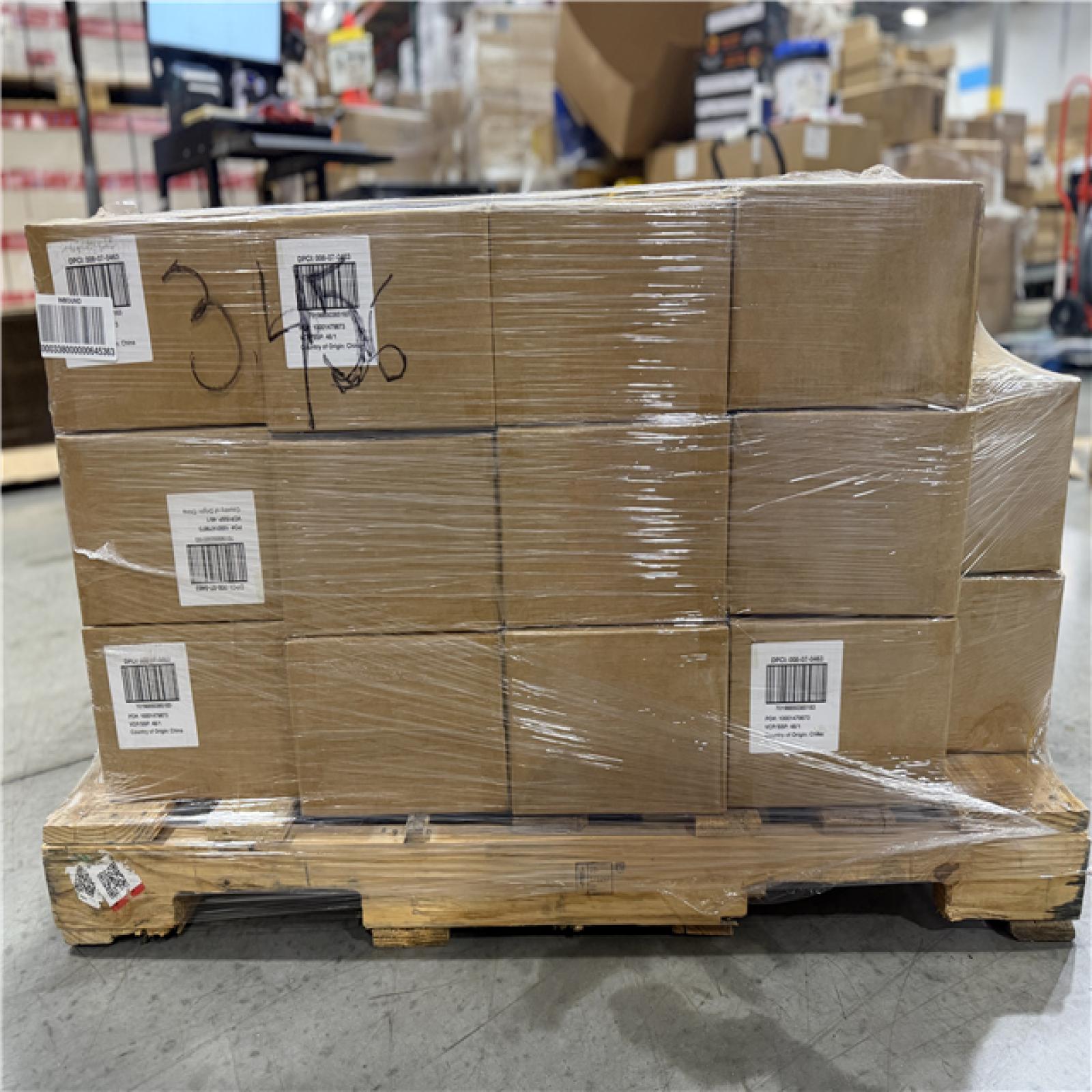 DALLAS LOCATION - NEW! BULLSEYE DEAL WORTHY WIRED EARBUDS PALLET-(3 552 UNITS)