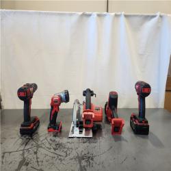AS-IS- Milwaukee 18V Lithium-Ion Cordless Combo Kit