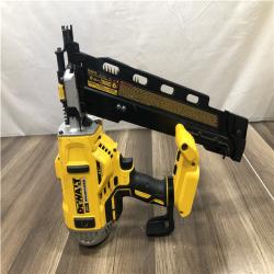 AS-IS DEWALT 20V MAX XR Lithium-Ion Electric Cordless Brushless 2-Speed 21° Plastic Collated Framing Nailer (Tool Only)
