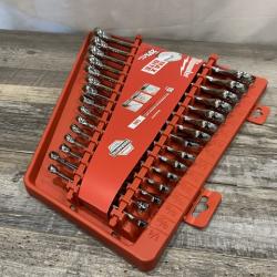 NEW - Milwaukee Combination SAE Wrench Mechanics Tool Set (15-Piece)