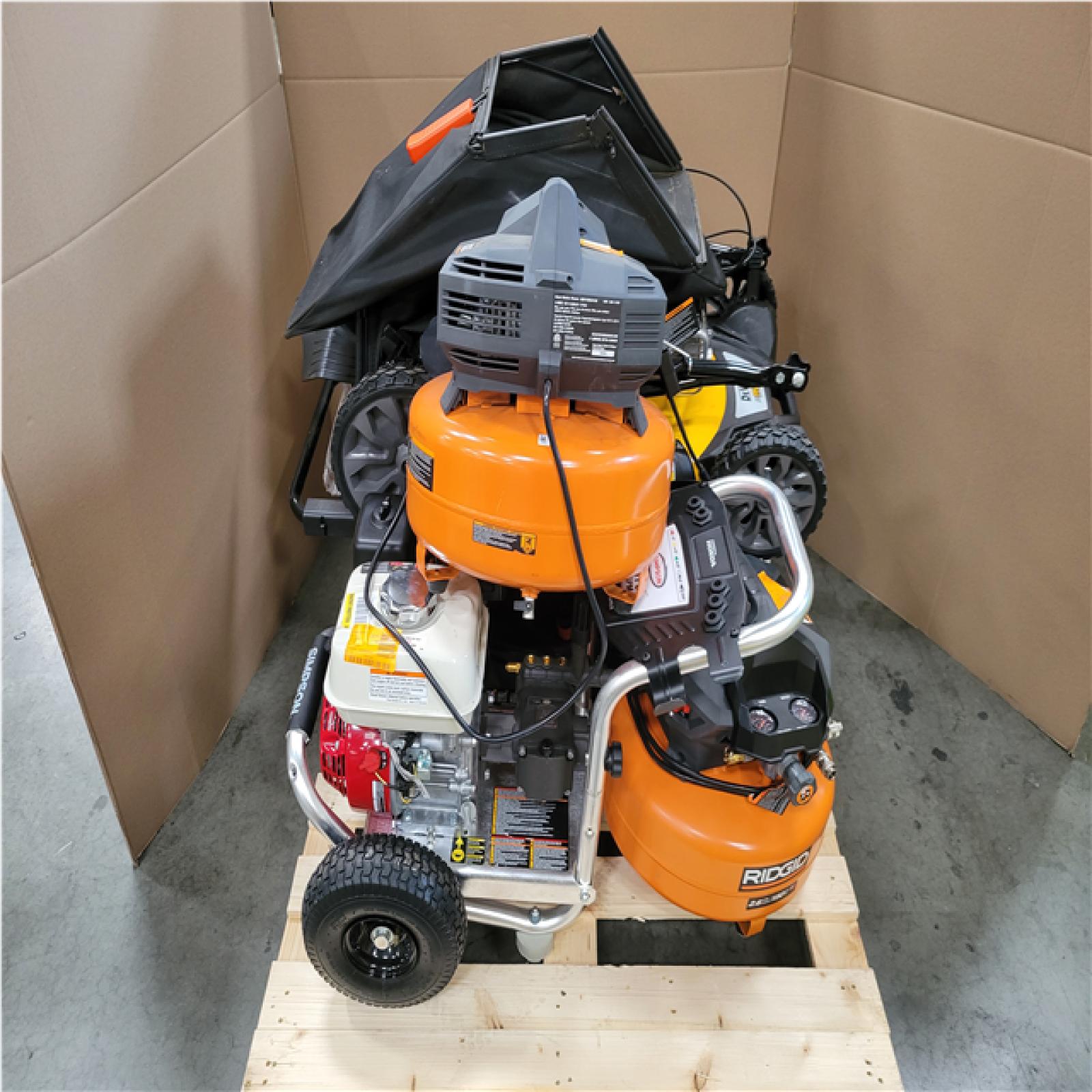 CALIFORNIA AS-IS OUTDOOR POWER EQUIPMENT