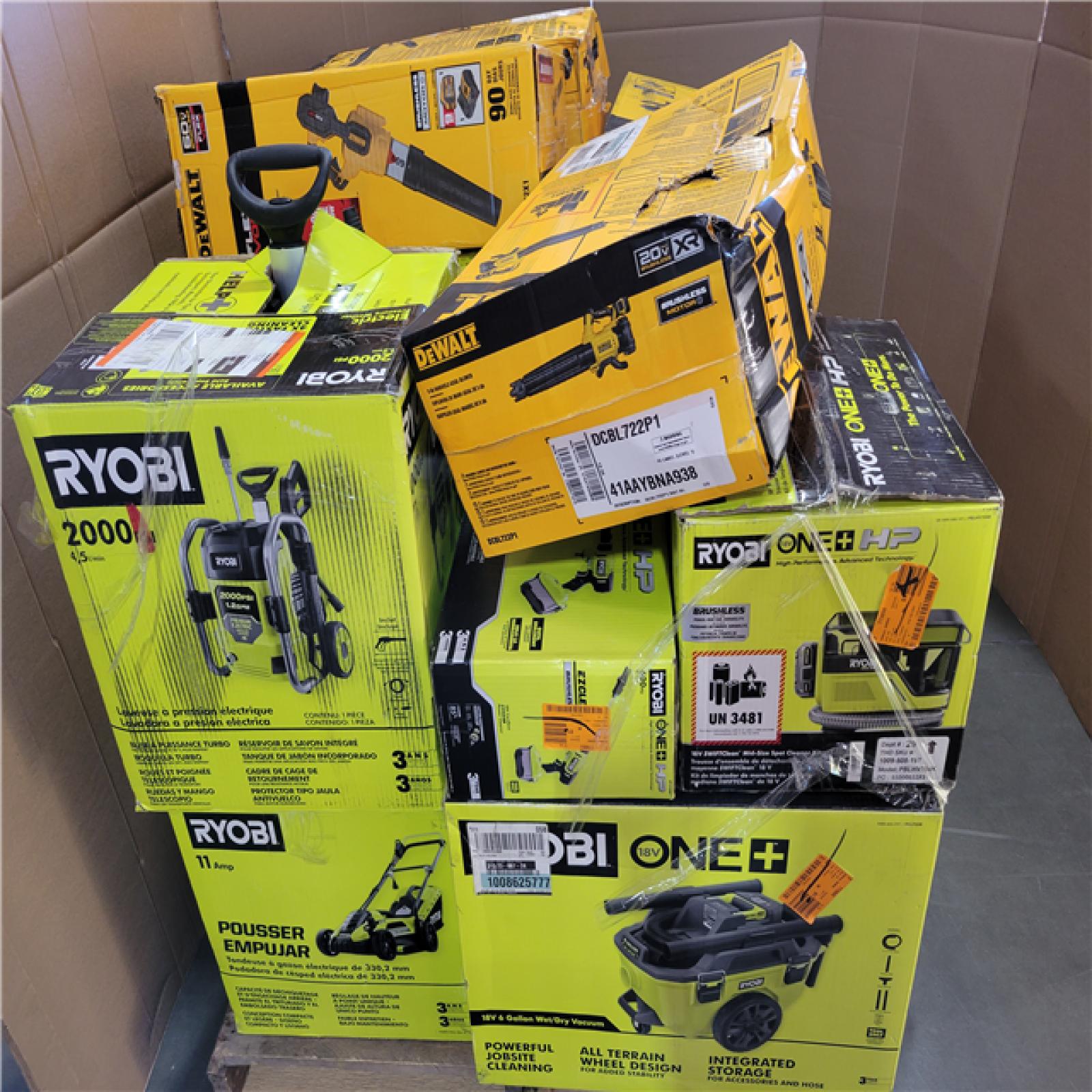 CALIFORNIA AS-IS TOOL PALLET