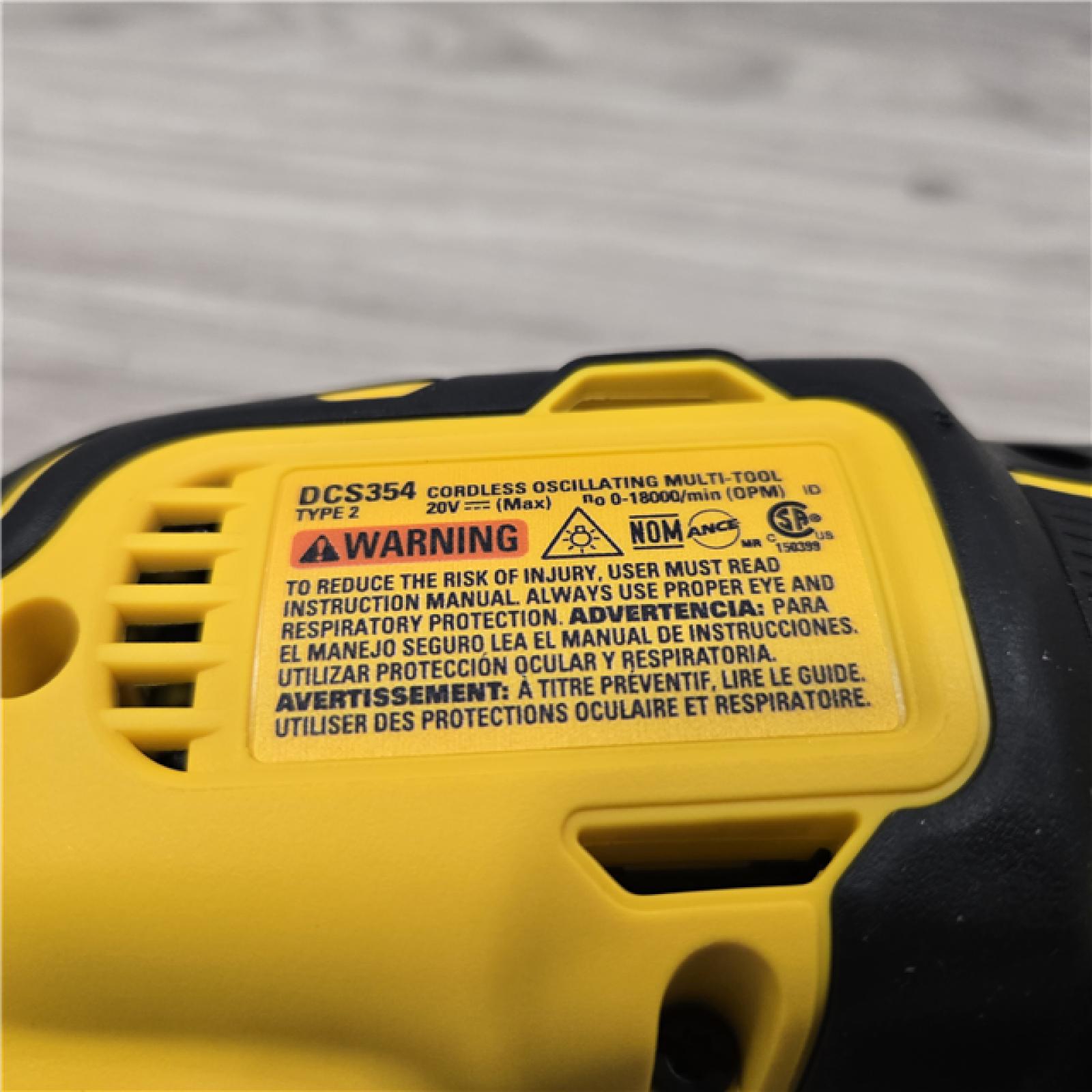 AS-IS DEWALT ATOMIC 20V MAX Cordless Oscillating Multi Tool (Tool Only)