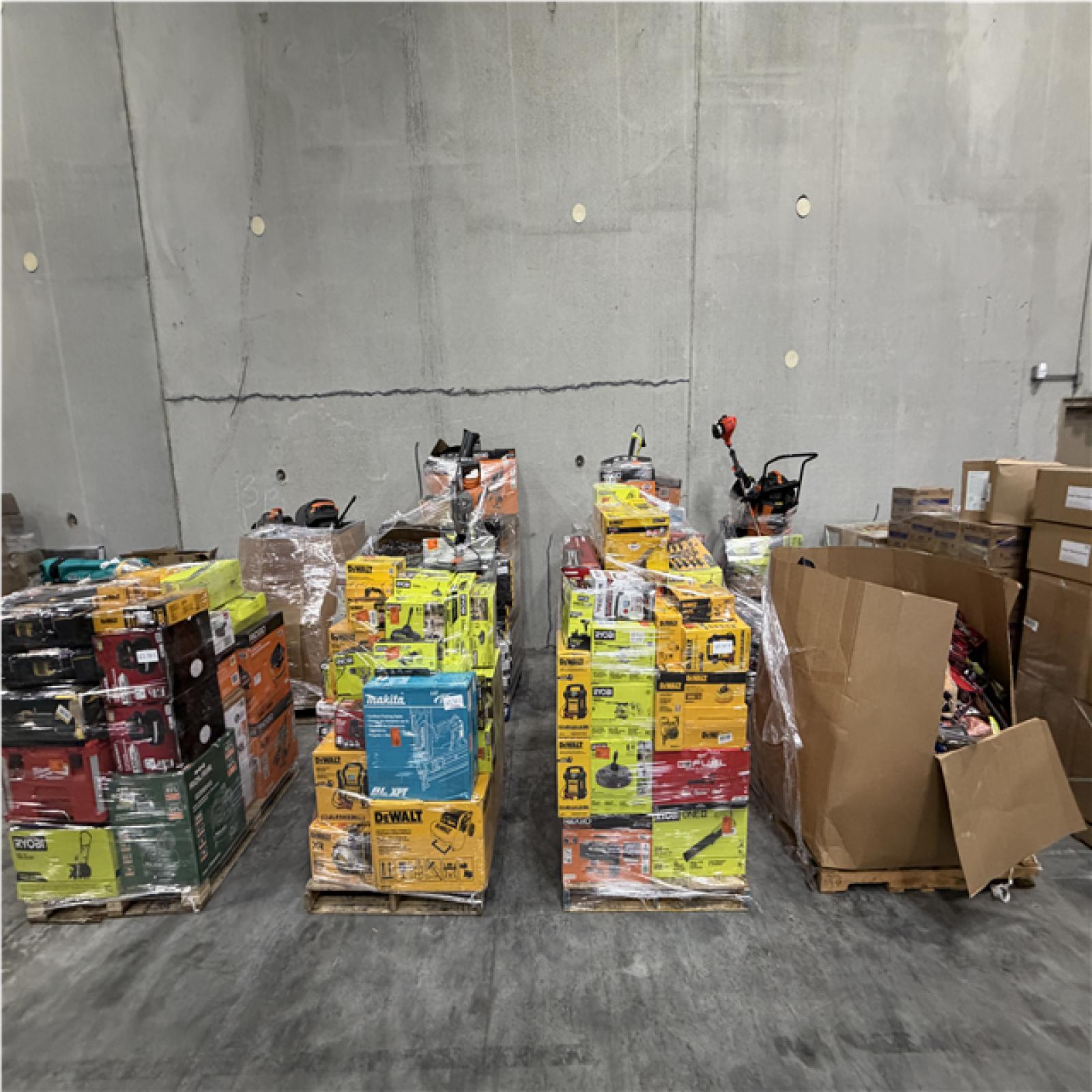 Atlanta Location As-Is Tools and More Partial Truckload (8 Pallets) 6270-C