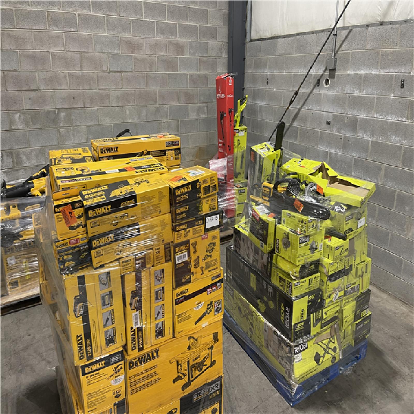 Pittston Location As-Is Power Tools Partial Truckload (11 pallets) 0142-B