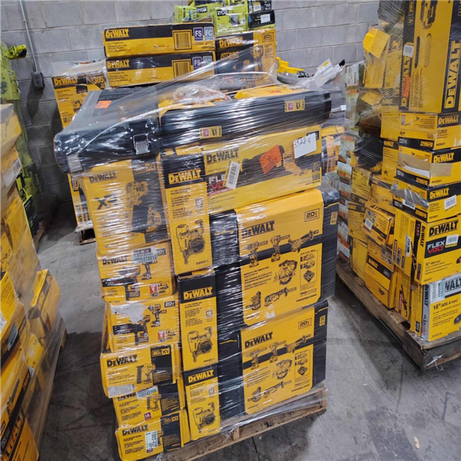 Pittston Location As-Is Power Tools Partial Truckload (11 Pallets) 3928-A