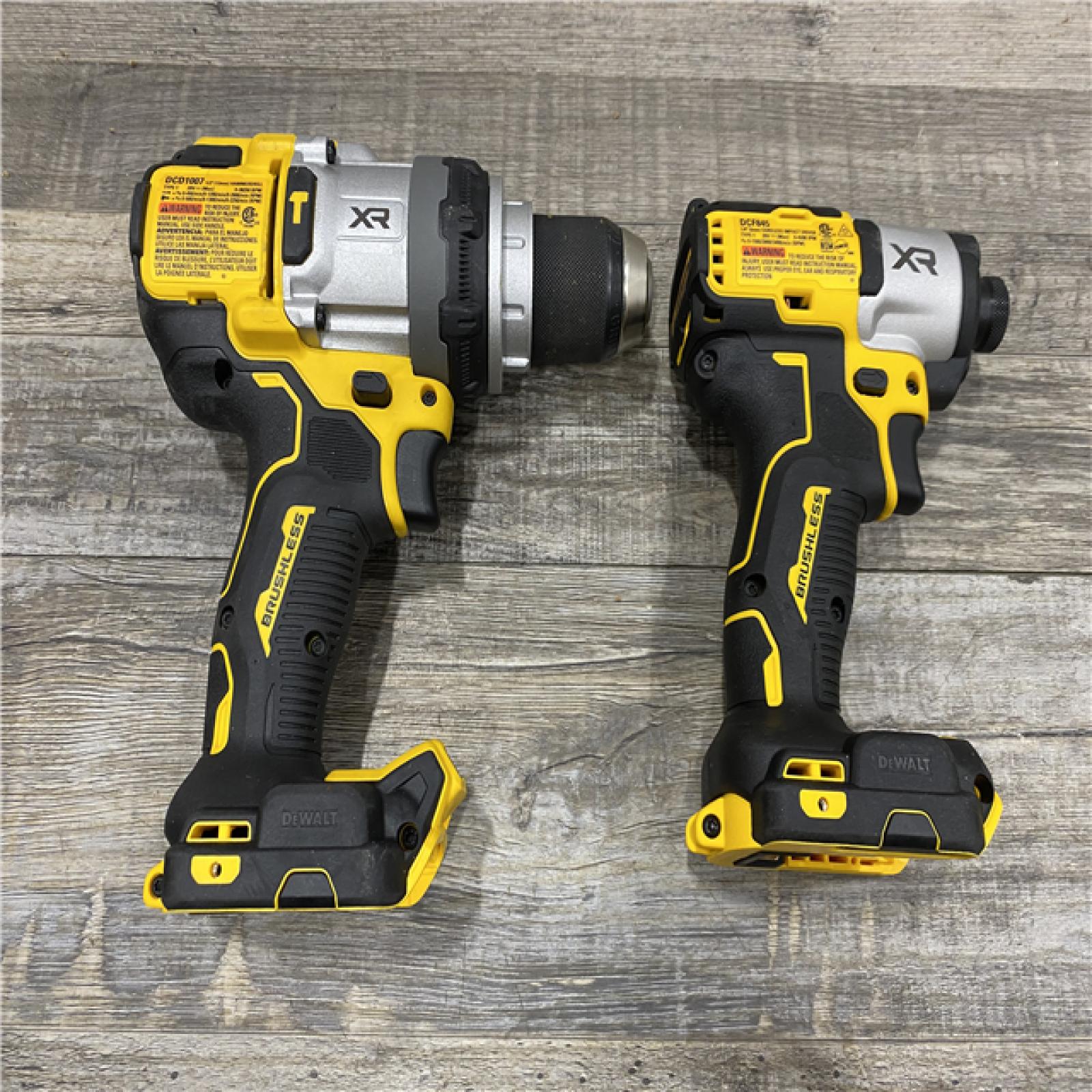 AS-IS DEWALT 20V MAX Lithium-Ion Cordless 2-Tool Combo Kit