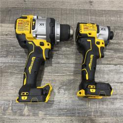 AS-IS DEWALT 20V MAX Lithium-Ion Cordless 2-Tool Combo Kit