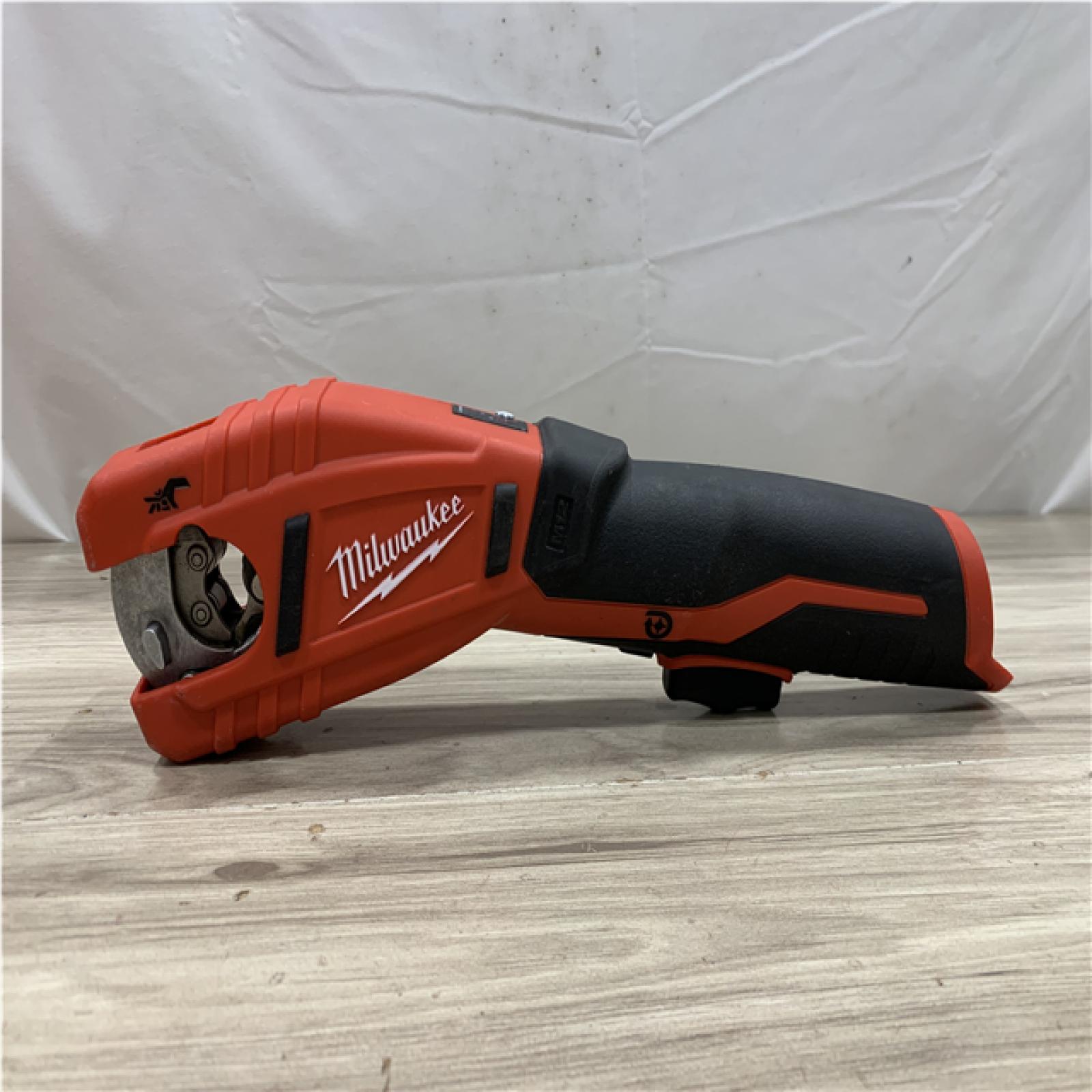 AS-IS Milwaukee 12V Lithium-Ion Cordless Copper Tubing Cutter (Tool-Only)