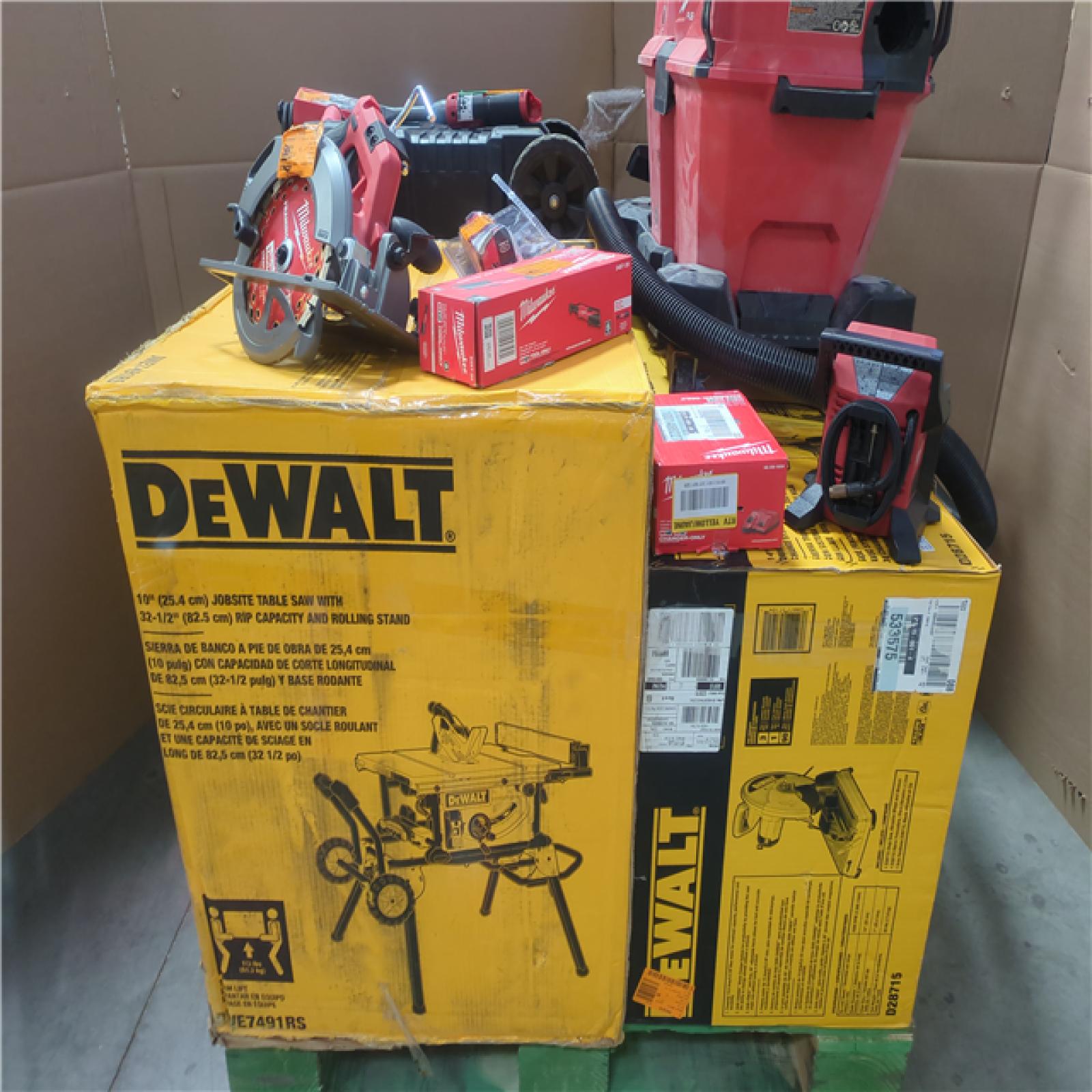 CALIFORNIA AS-IS TOOL PALLET