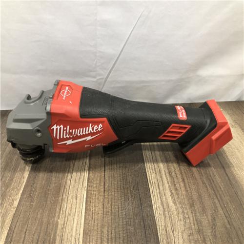 AS-IS Milwaukee  FUEL 18-Volt Lithium-Ion Brushless Cordless 4-1/2 in./6 in. Braking Grinder with Paddle Switch (Tool-Only)