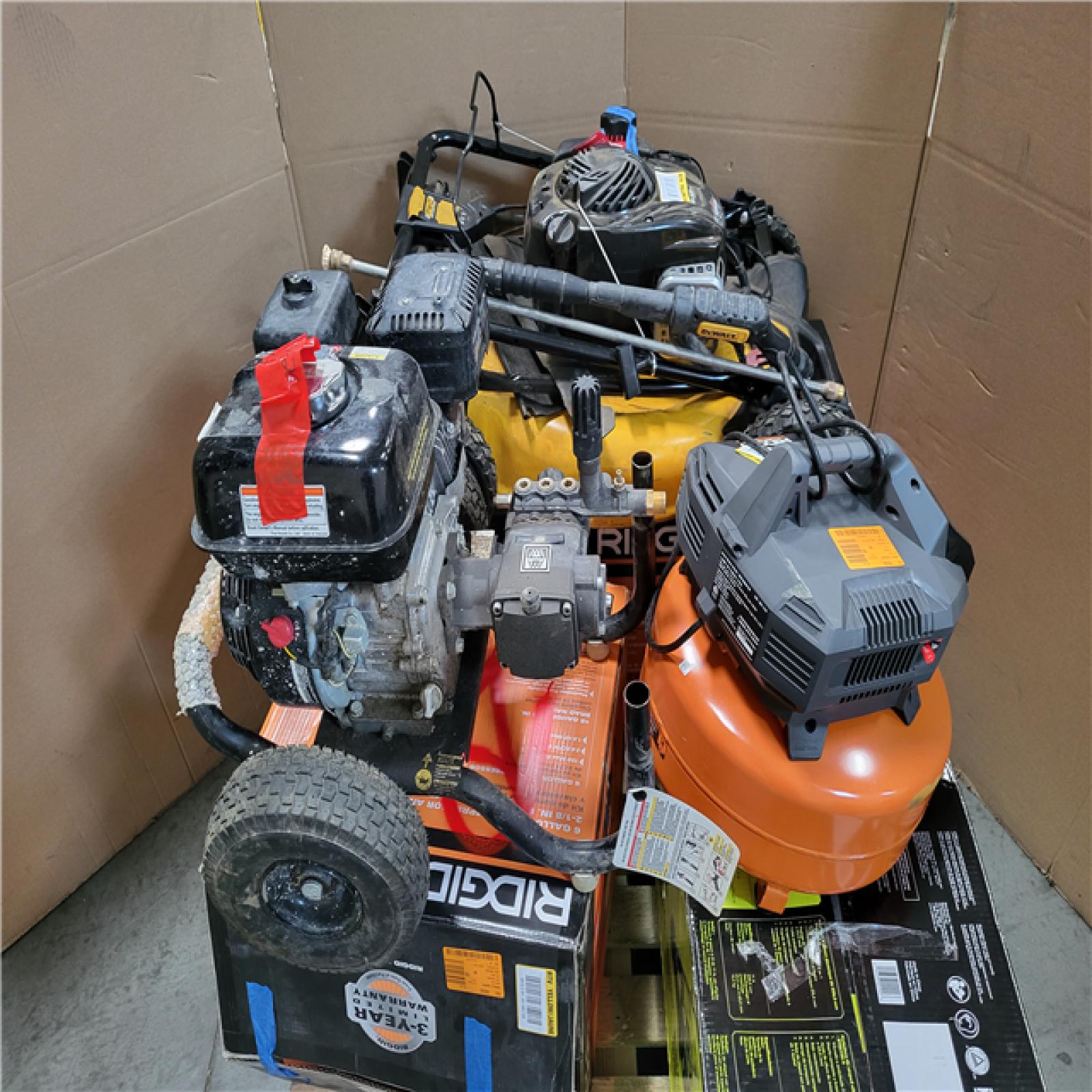 CALIFORNIA AS-IS OUTDOOR POWER EQUIPMENT