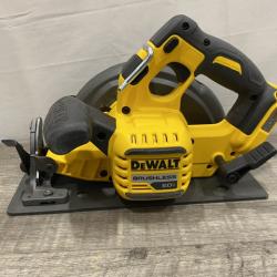 AS-IS DEWALT FLEXVOLT 60V MAX Cordless Brushless 7-1/4 in. Circular Saw with Brake (Tool Only)