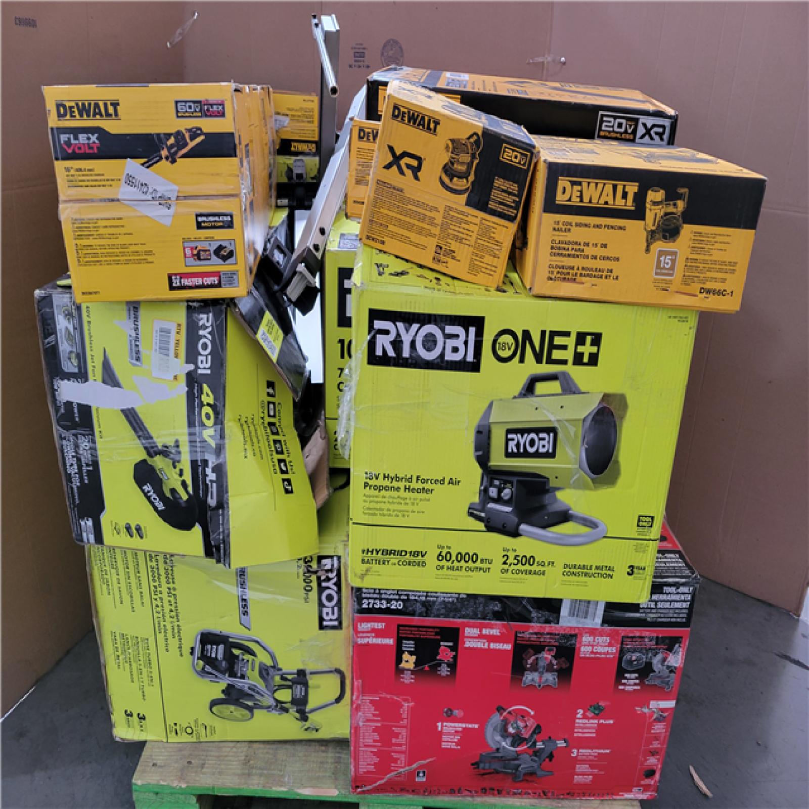 CALIFORNIA AS-IS TOOL PALLET