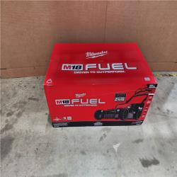 HOUSTON LOCATION - AS-IS (NEW) Milwaukee M18 FUEL Brushless Cordless 21 in. Walk Behind Dual Battery Self-Propelled Mower Kit