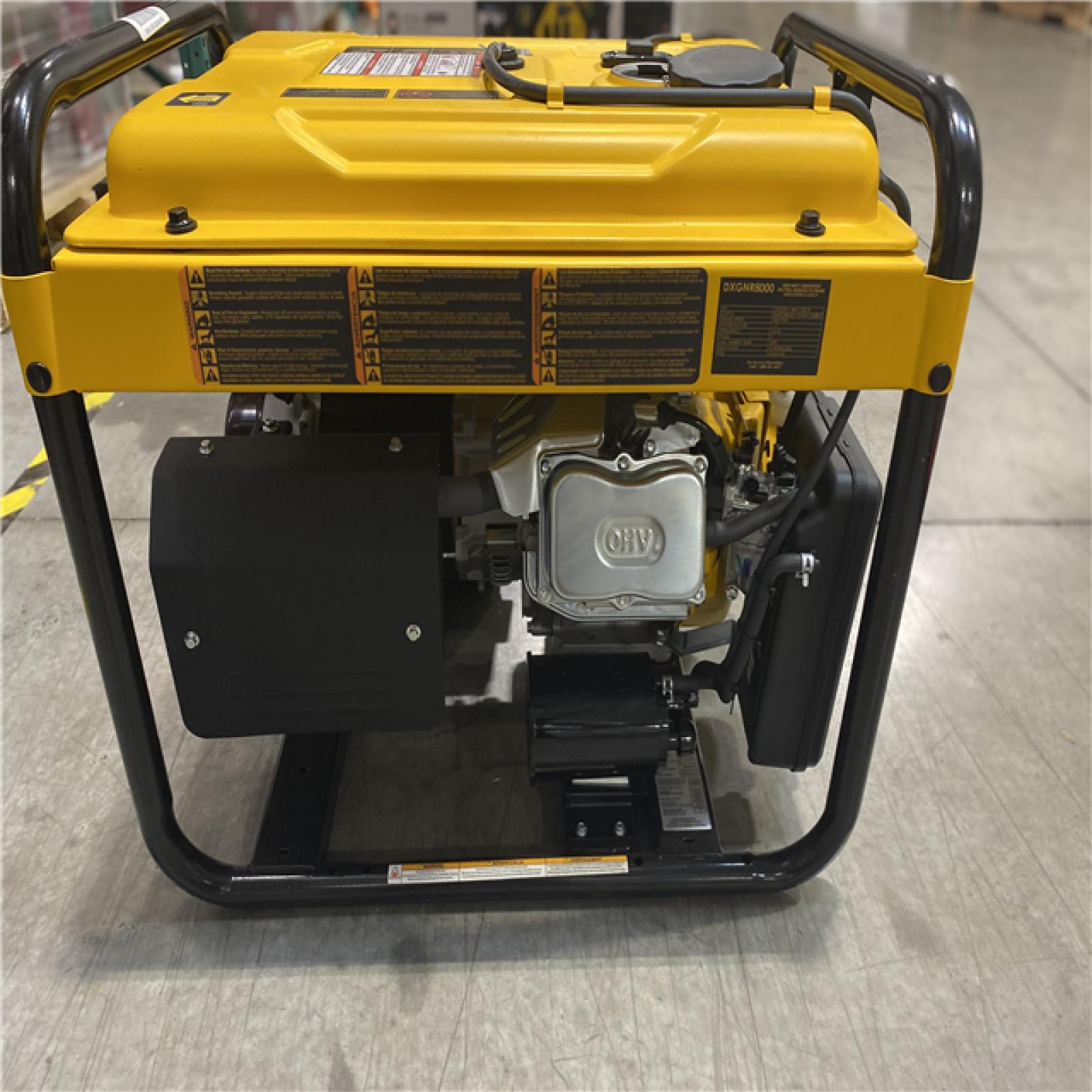 Dallas Location - As-Is DEWALT 10000 / 8000-Watt Gas Portable Generator