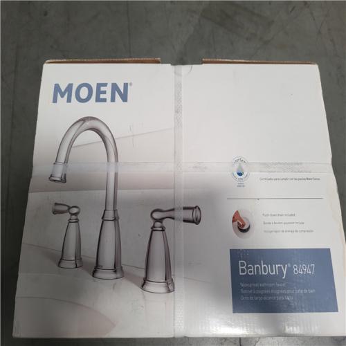 CALIFORNIA AS-IS MOEN BANBURY DOUBLE HANDLE FAUCET
