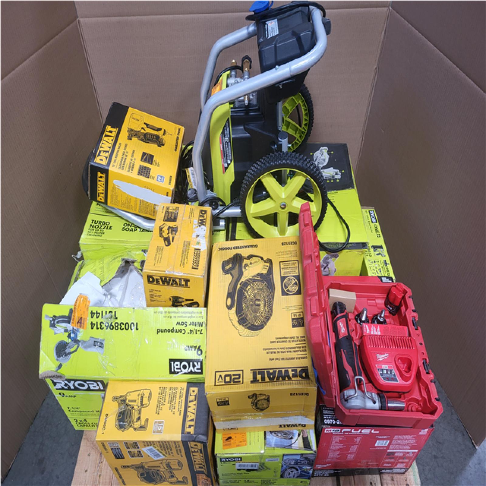 CALIFORNIA AS-IS TOOL PALLET