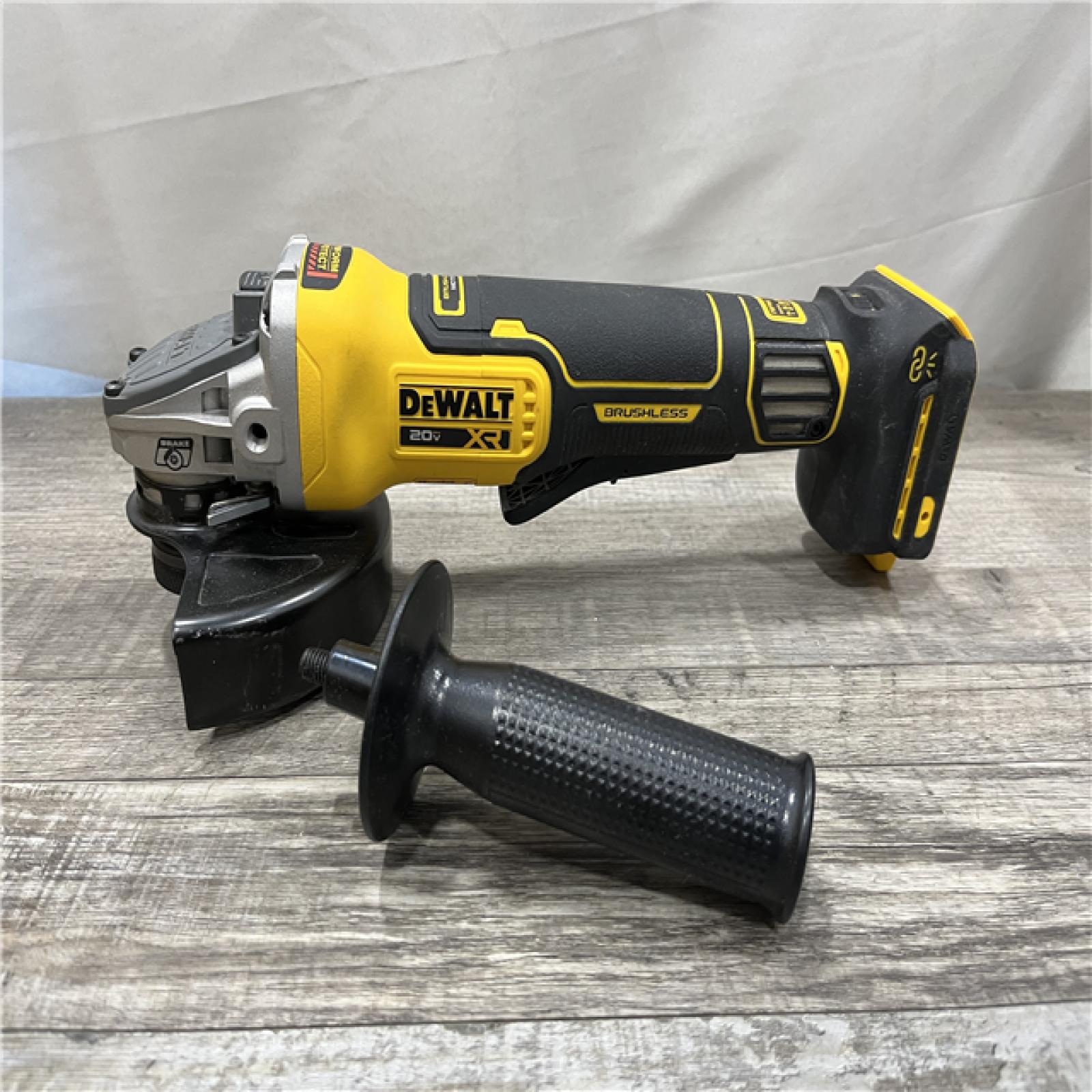 AS-IS DEWALT 20V XR Cordless 4-1/2. in. to 5 in. Variable Speed Angle Grinder (Tool Only)