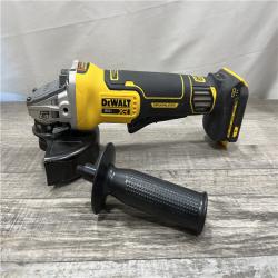 AS-IS DEWALT 20V XR Cordless 4-1/2. in. to 5 in. Variable Speed Angle Grinder (Tool Only)