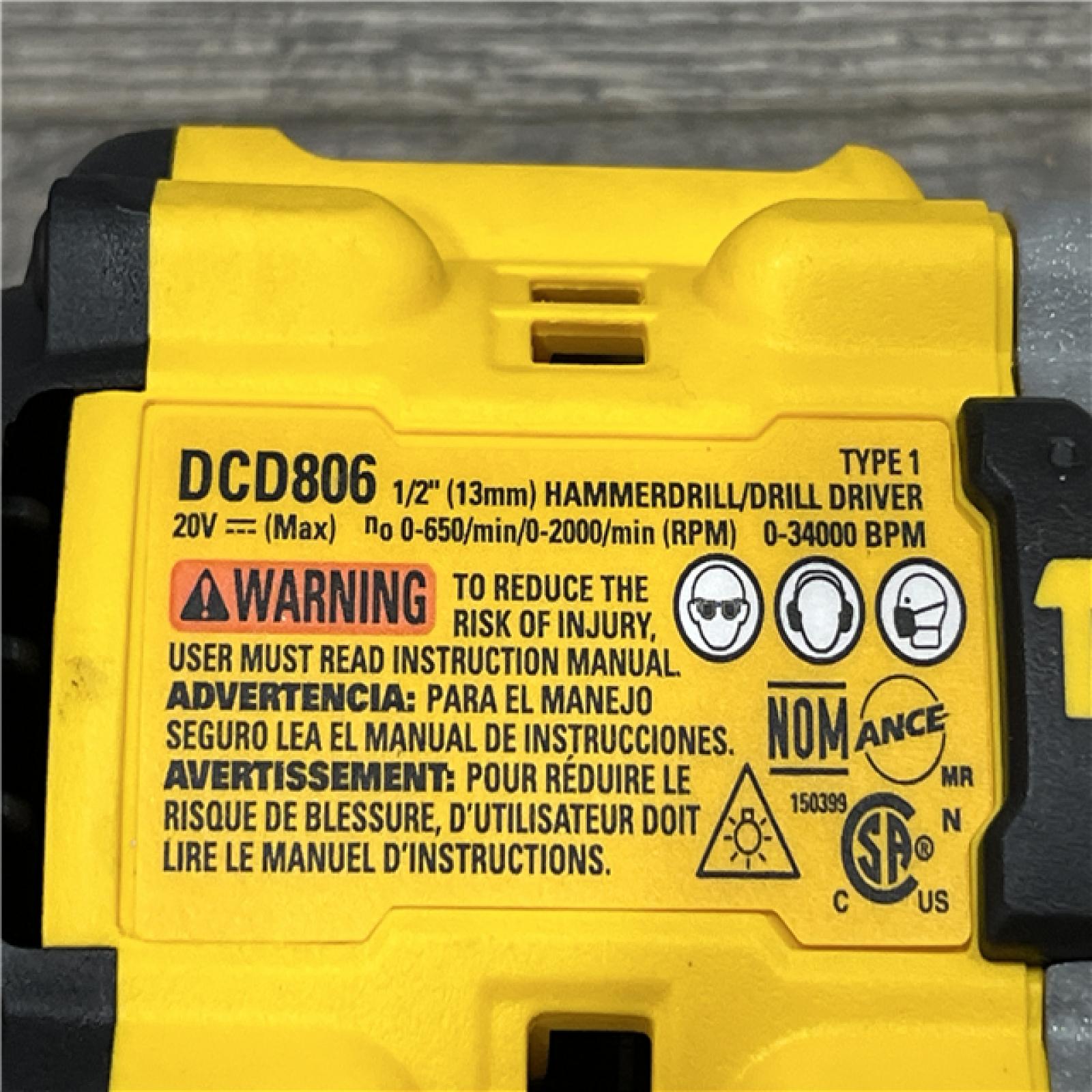AS-IS DEWALT 20V Lithium-Ion Cordless 2-Tool Combo Kit
