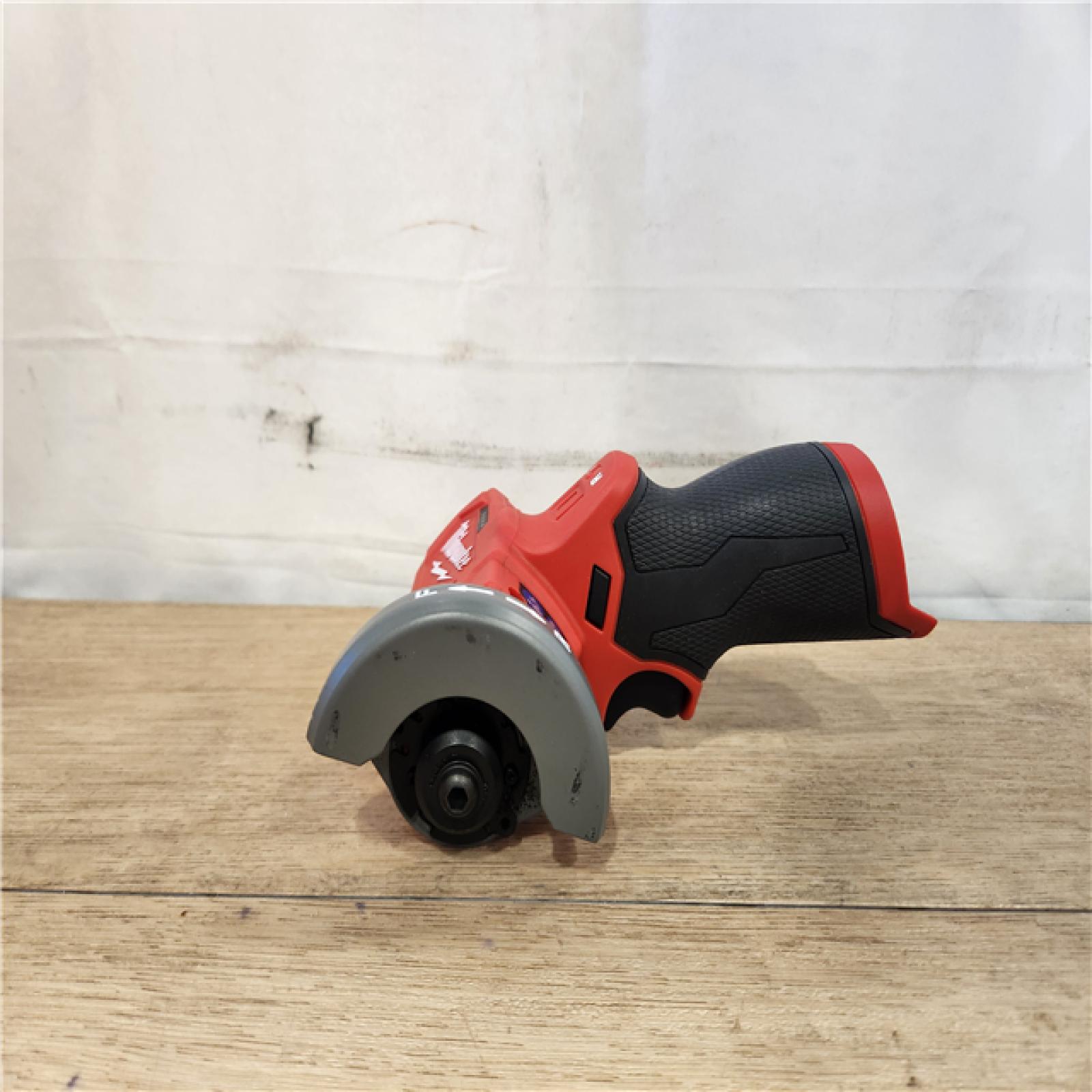 AS-IS- Milwaukee FUEL 12V Lithium-Ion Brushless Cordless 3 in. Cut Off Saw (Tool-Only)