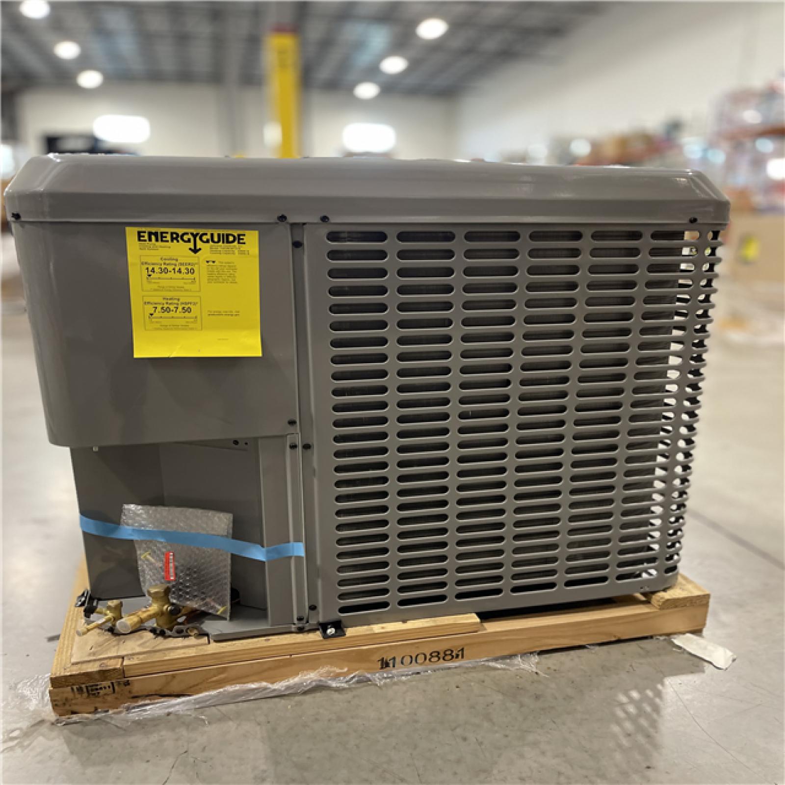 DALLAS LOCATION -Johnson Controls 3 Ton 14.3 Seer/8.2 HSPF 2-Stage Heat Pump