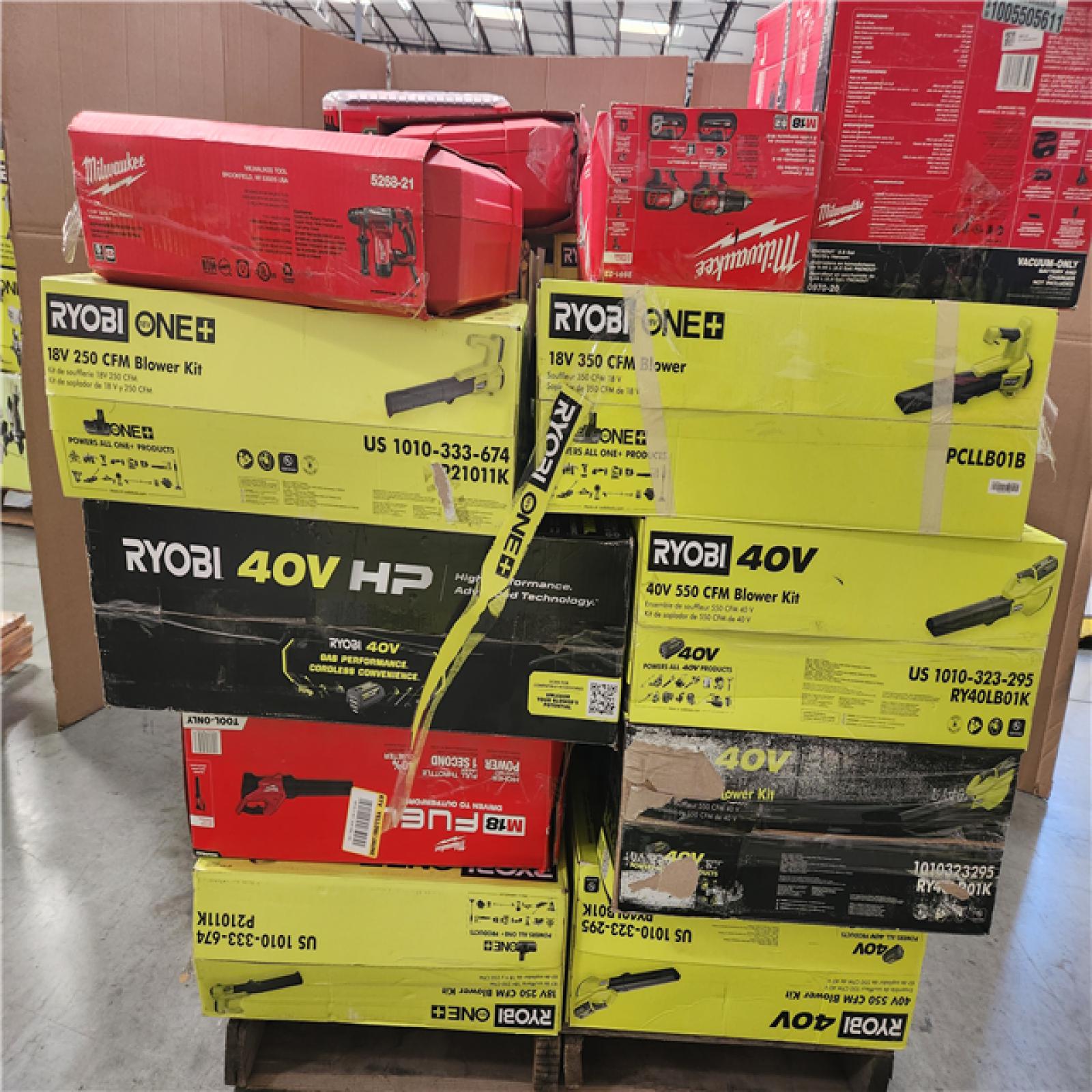 California AS-IS TOOL PALLET