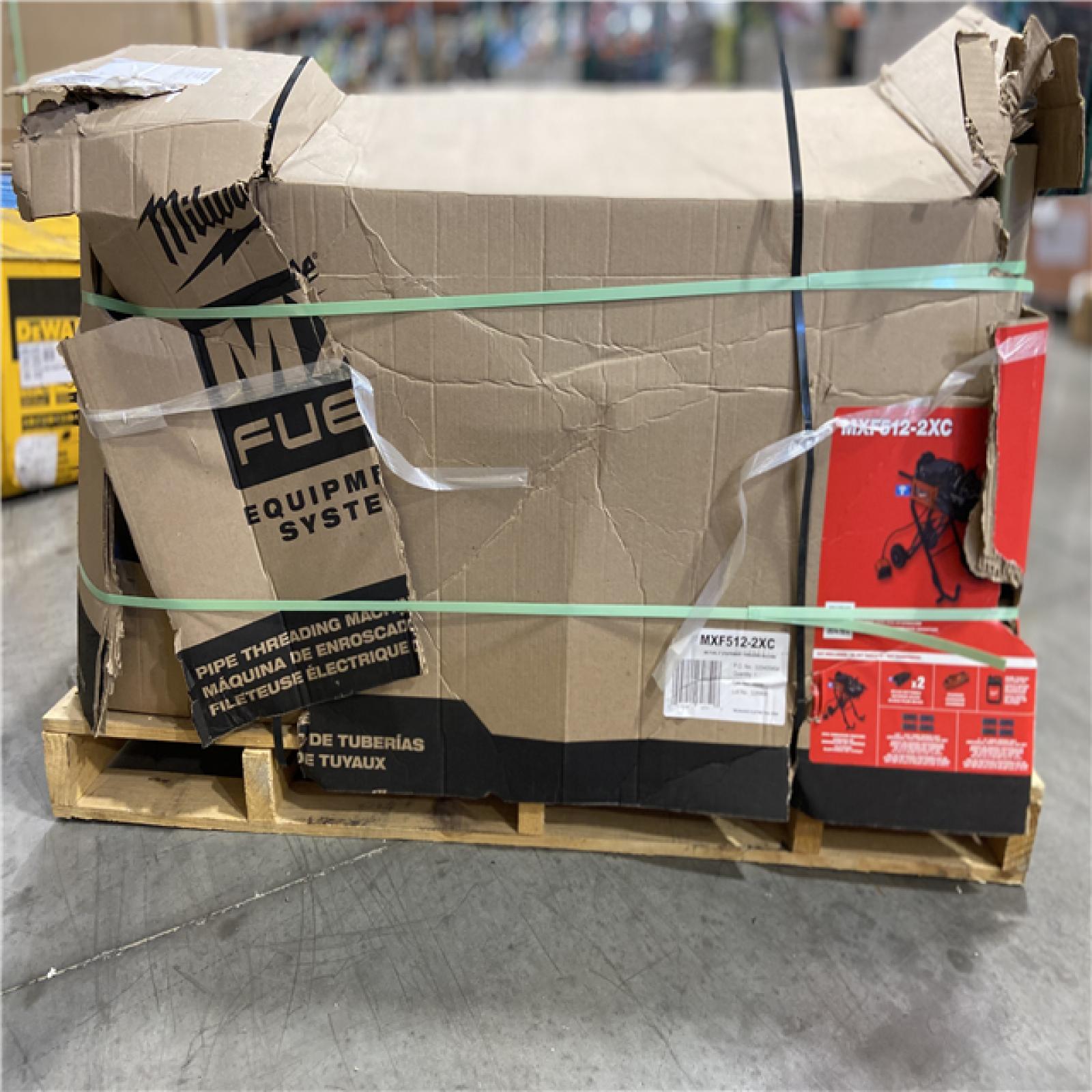 DALLAS LOCATION - Milwaukee MX FUEL Lithium-Ion Cordless 1/2 in. to 2in. Pipe Threading Machine w/(2) Batteries and Charger