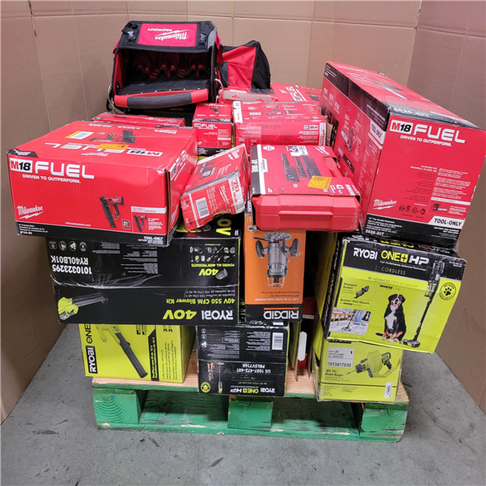 CALIFORNIA AS-IS TOOL PALLET