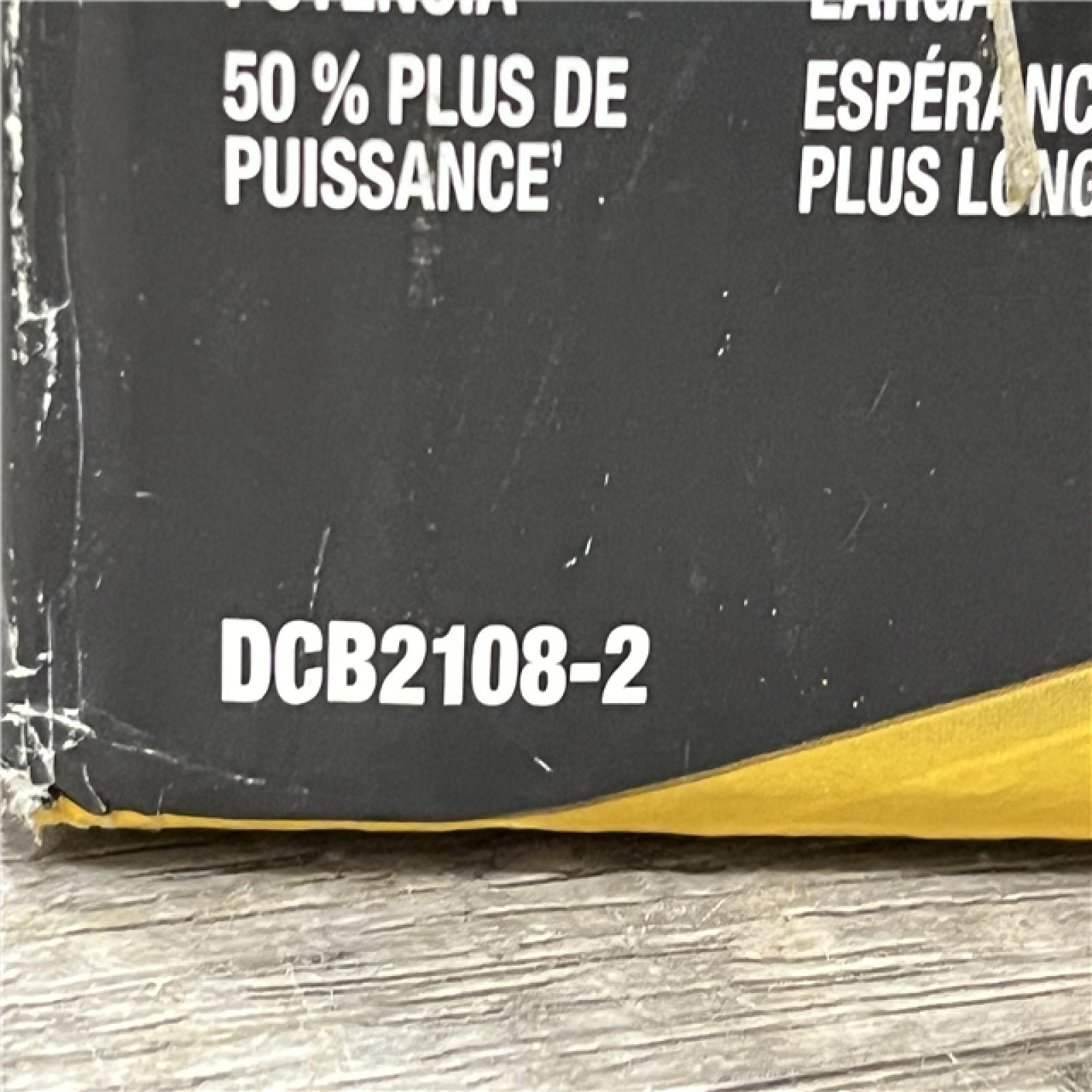 NEW - DEWALT 20V MAX XR Lithium-Ion 8.0 Ah Battery Pack (2-Pack)