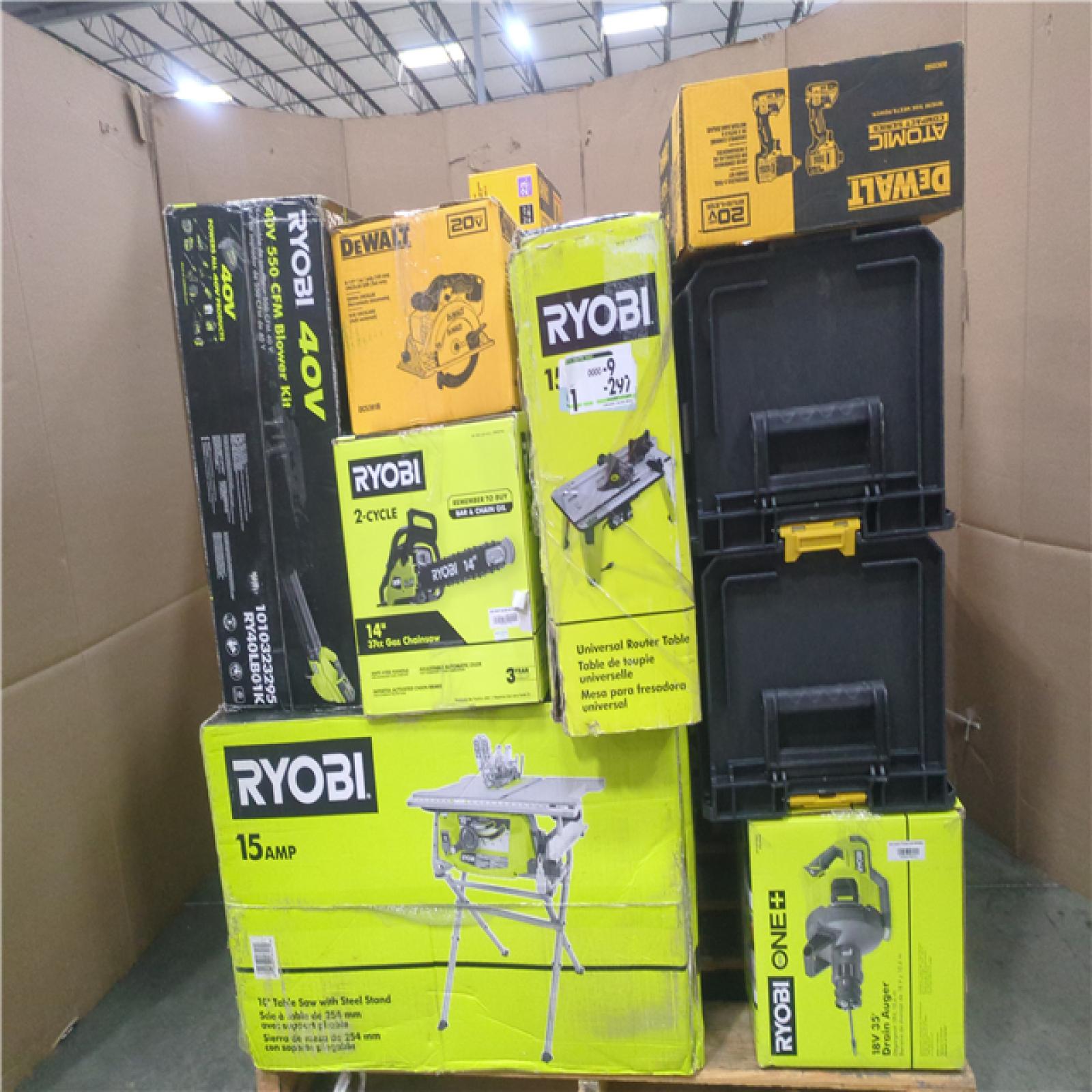 CALIFORNIA AS-IS TOOL PALLET