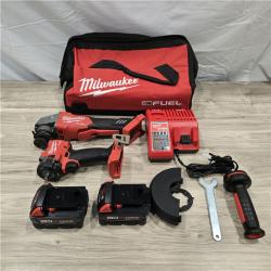 NEW! - Milwaukee M18 FUEL 18V Cordless Grinder & Impact Wrench Combo Kit
