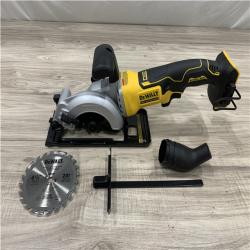 AS-IS DEWALT ATOMIC 20V MAX Cordless Brushless 4-1/2 in. Circular Saw (Tool Only)