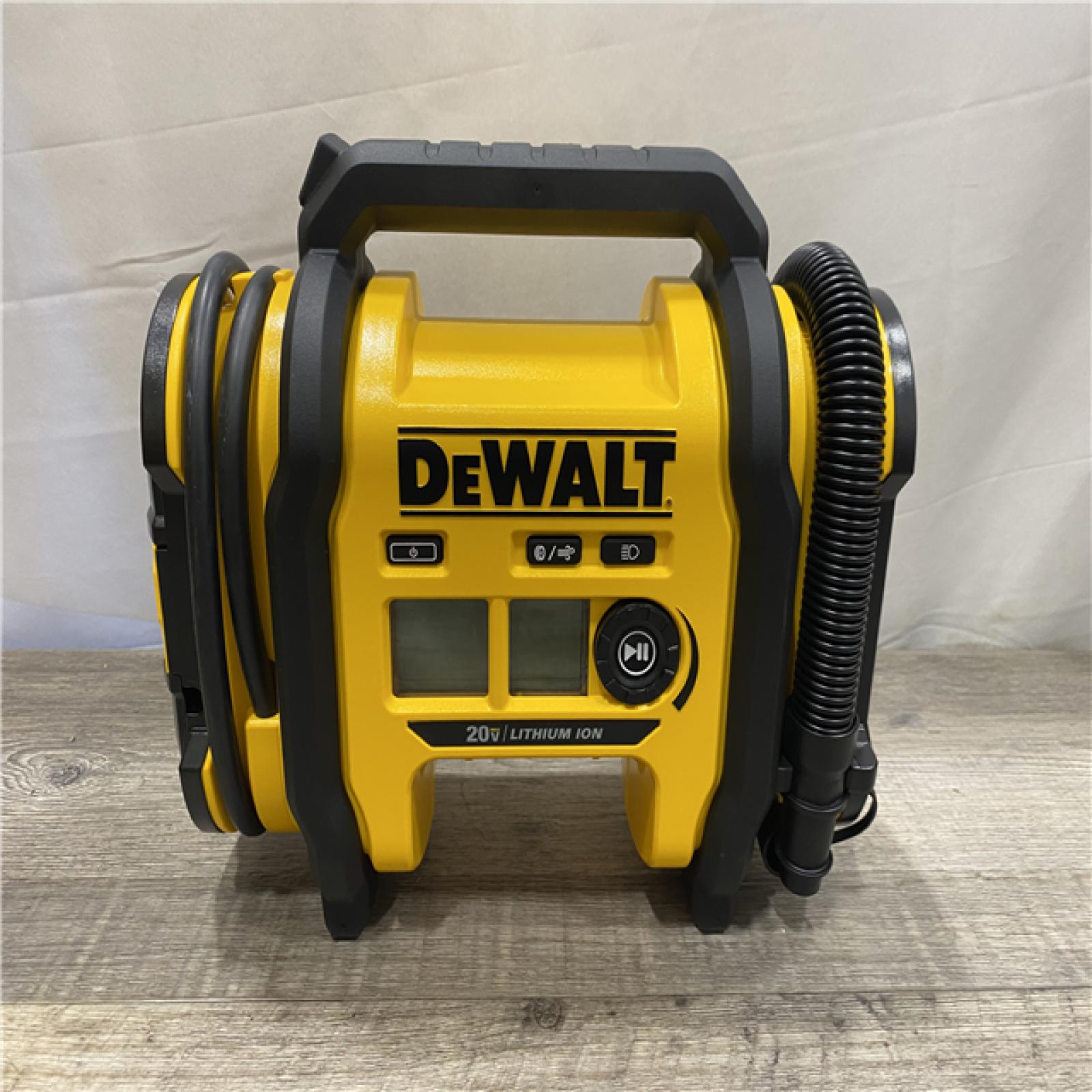 AS-IS DEWALT 20V MAX Cordless Electric Portable Inflator (Tool Only)