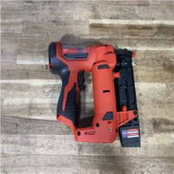 Houston Location AS-IS Milwaukee M12 12-Volt 23-Gauge Lithium-Ion Cordless Pin Nailer (Tool-Only)