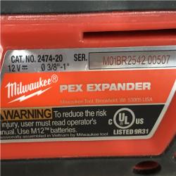 AS-IS Milwaukee Cordless PEX Expansion Tool Kit