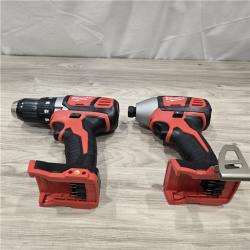AS-IS Milwaukee 18V Cordless 2-Tool Drill/Driver and Impact Driver Kit