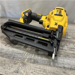 AS-IS DEWALT 20V MAX XR 16-Gauge Lithium-Ion Cordless Finish Nailer (Tool Only)