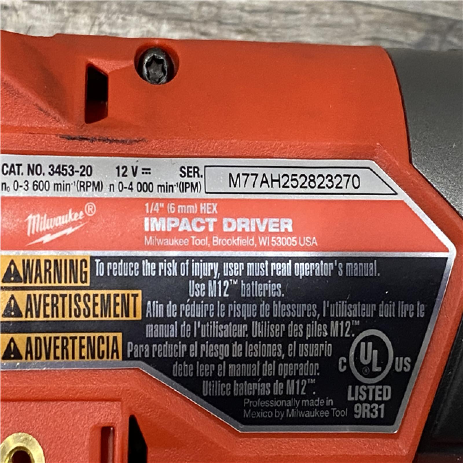 AS-IS Milwaukee FUEL 12-Volt Lithium-Ion Brushless Cordless Hammer Drill and Impact Driver Combo Kit