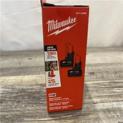 NEW - Milwaukee 12V Lithium-Ion XC Extended Capacity Battery Pack 6. 0Ah (2-Pack)