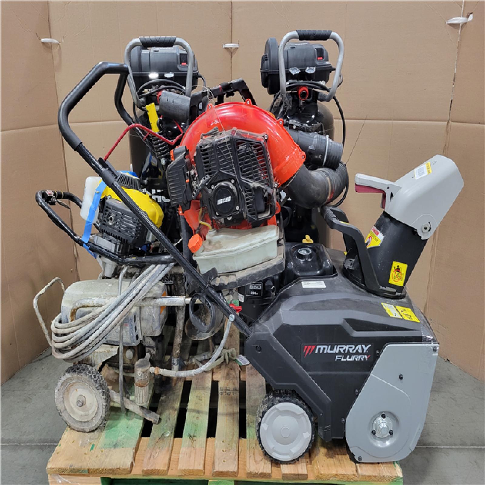 CALIFORNIA AS-IS OUTDOOR POWER EQUIPMENT