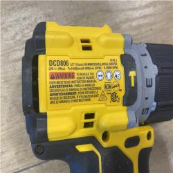 AS-IS DEWALT 20V XR Brushless Cordless 1/2 in. Hammer Drill (Tool-Only)