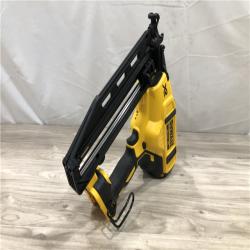 AS-IS DEWALT 20V MAX XR 16-Gauge Electric Cordless Angled Finishing Nailer Kit