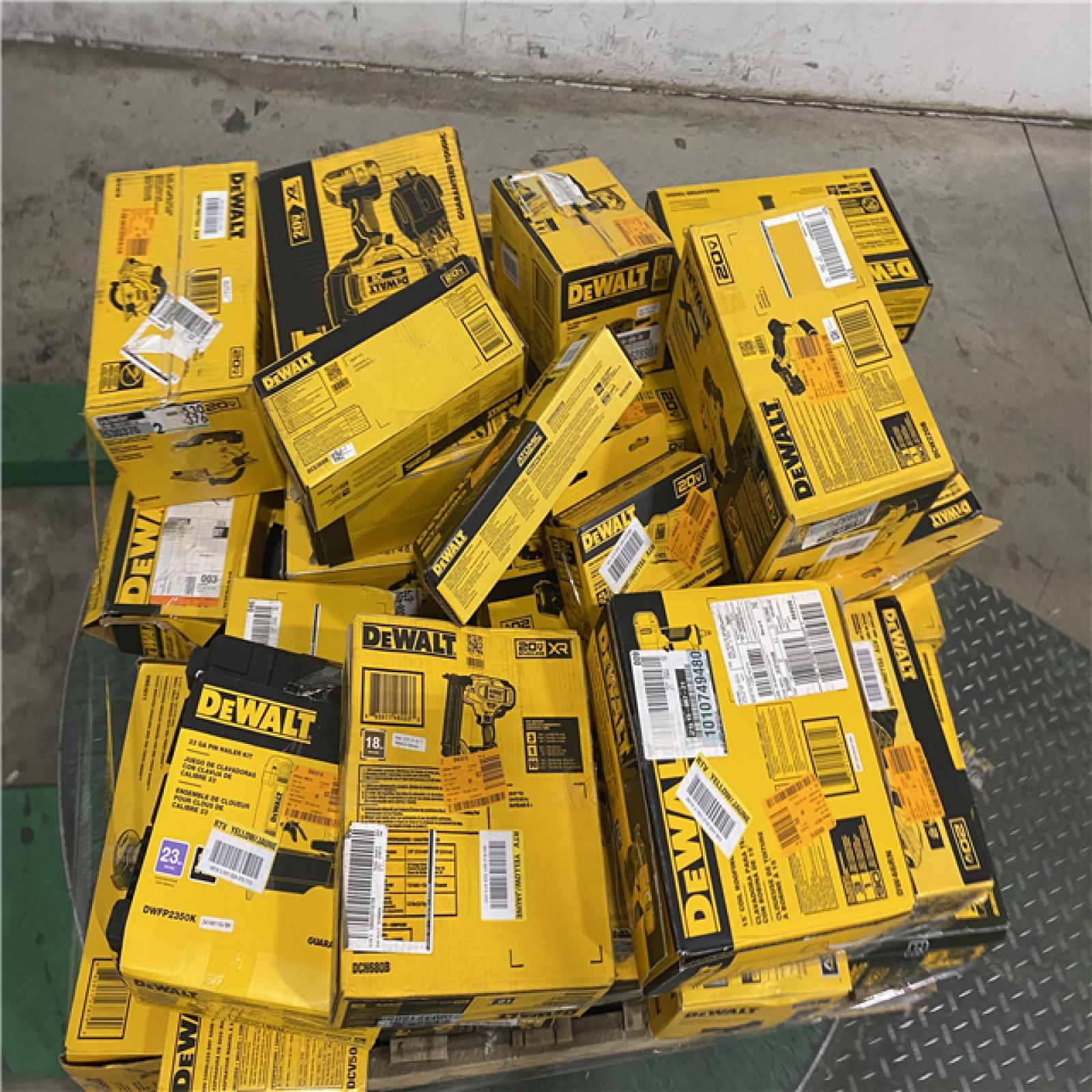 Dallas Location - As-Is DEWALT Tool Pallet