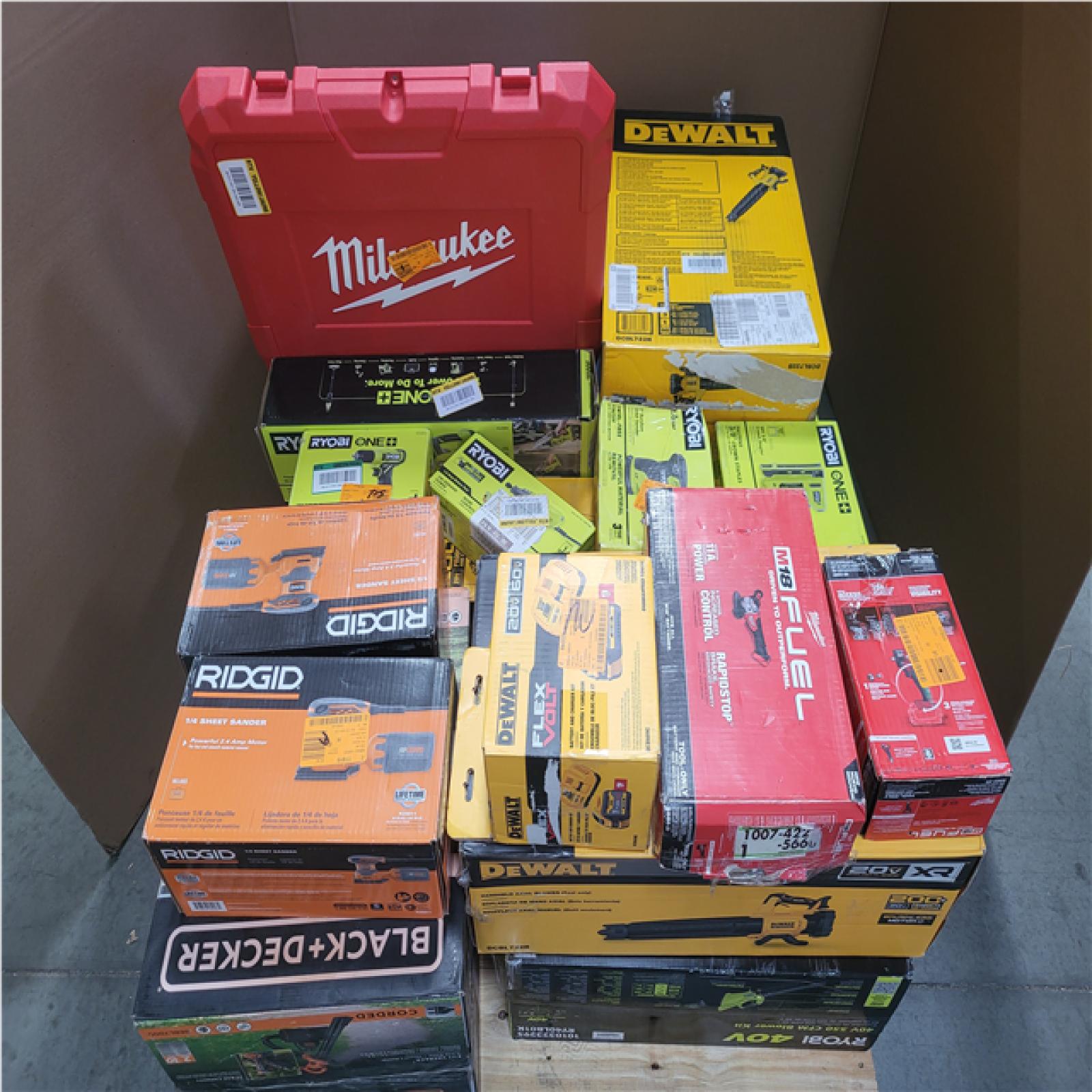 CALIFORNIA AS-IS TOOL PALLET