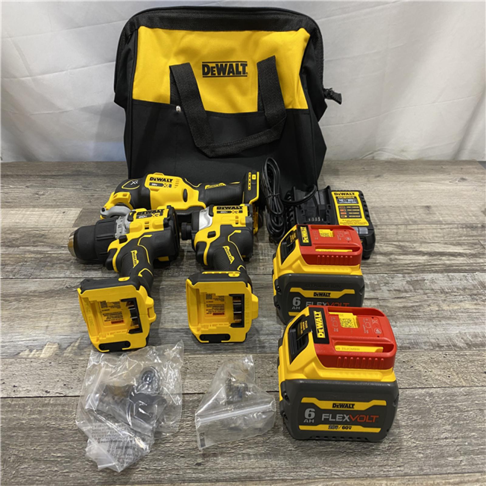 AS-IS DEWALT 20V MAX Lithium-Ion Cordless 3-Tool Combo Kit
