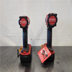 AS-IS- Milwaukee FUEL 18V Lithium-Ion Brushless Cordless Hammer Drill and Impact Driver Combo Kit