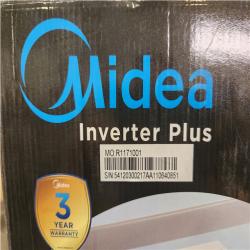 Phoenix NEW Midea 12,000 BTU U+ Smart Inverter Window Air Conditioner for Rooms up to 550 Sq. Ft. with Dual Filter, Remote in White